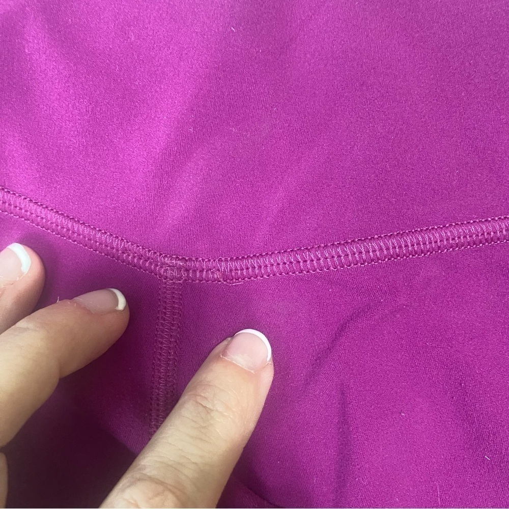 Lululemon Align Pant 28" Leggings Deep Fuschia Pink Size 2 - Picture 8 of 14